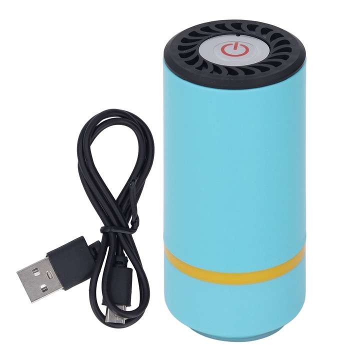 Aparat de vidat portabil, Mmgoqqt, cu acumulator, eficienta ridicata, 50-60kpa, albastru