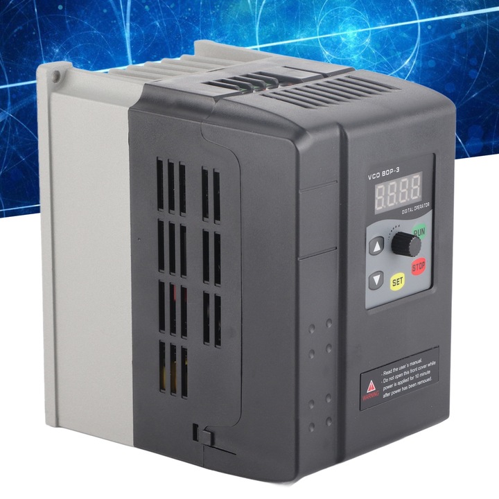 Unitate de frecventa variabila Mmgoqqt, VFD, monofazat - 3 faze, 220 ...