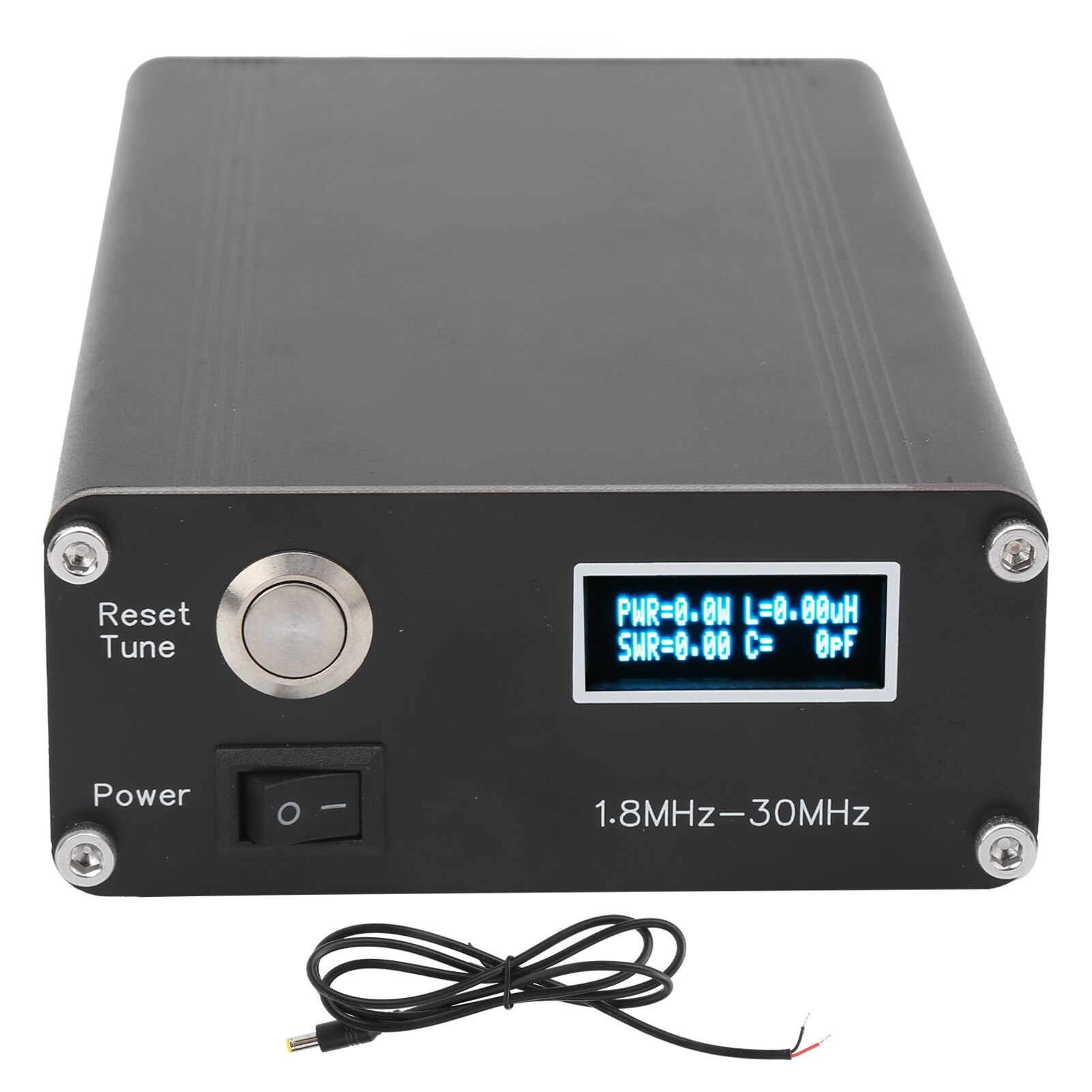 Tuner antena ATU-100, 1.8-30Mhz, 10-15VDC, 100W, aluminiu - eMAG.ro