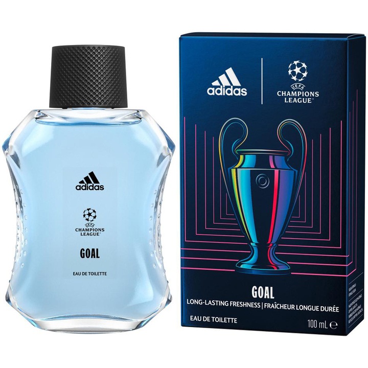 Apa de toaleta Adidas Uefa Goal Edition, 100 ml