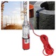 Pompa de apa solara, Mmgoqqt, 12V, 30m inaltime, 1.5m³/ora, inox, cupru, 14m cablu