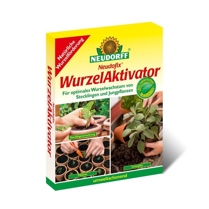 Biostimulator de inradacinare Neudorff, 40 g, pentru plante ornamentale si trandafiri, gata de utilizare