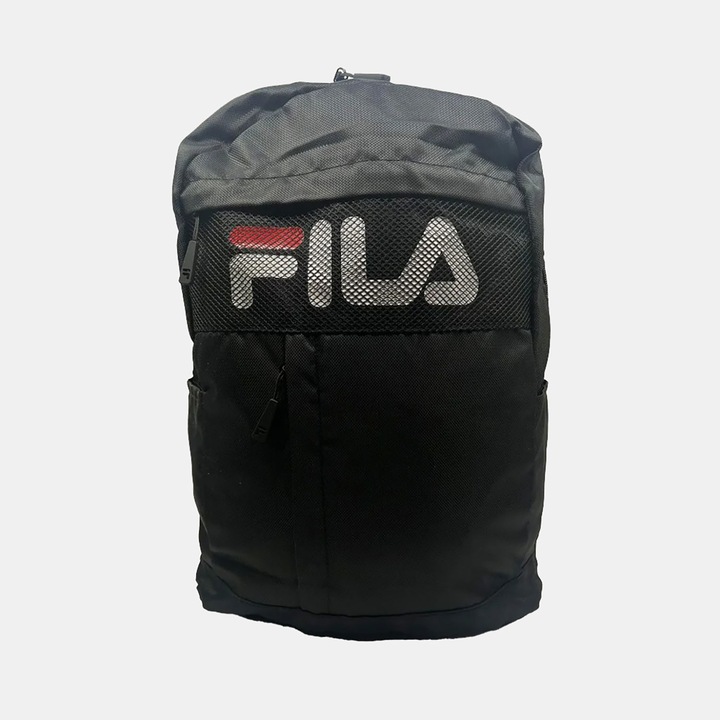 Rucsac Fila, poliester, bretele reglabile, negru