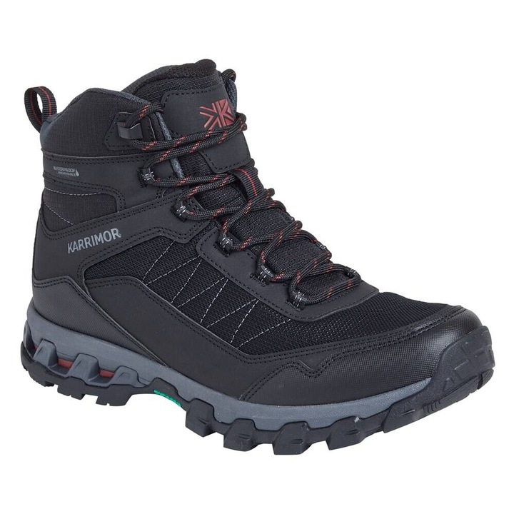 Férfi sportcipő Karrimor Exmoor Mid, fekete, trekking