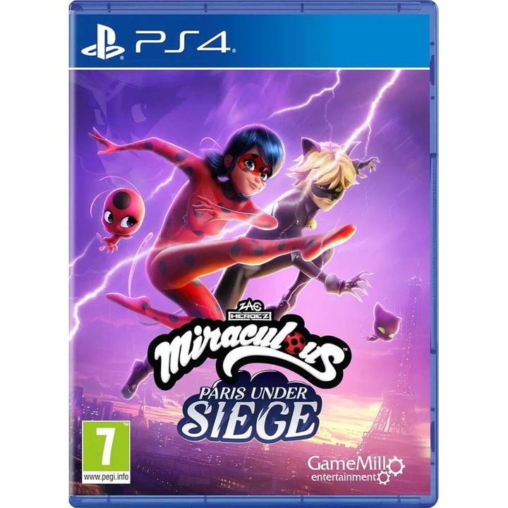 Joc Miraculous 2 Paris Under Siege Pentru PlayStation 4