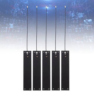 5 Antenne PCB A Banda Larga 600-6000MHz Con Connettore IPEX, Guadagno 12dBi, Cavo RG1.13 – Per Moduli 5G E LTE