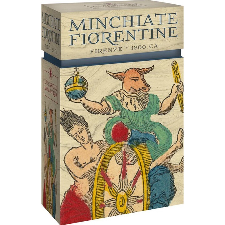 Minchiate Fiorentine, Lo Scarabeo, editie limitata, 97 carti, 5.7x9.5 cm