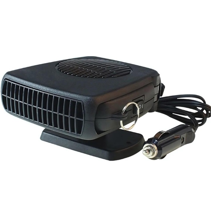 Aeroterma Auto SDEPOT, 12V táp, 2 az 1-ben funkció, fűtés és hűtés, fekete