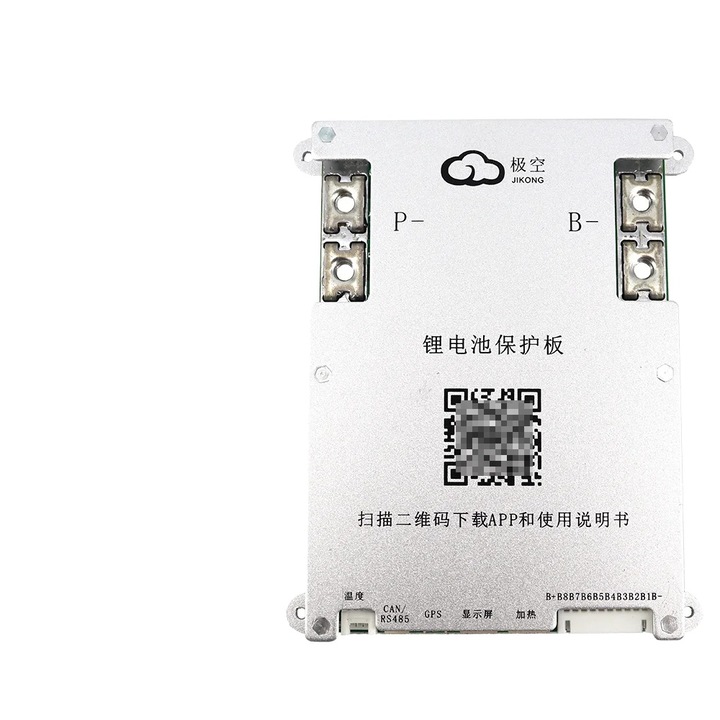 Sistem de Management al Bateriilor Jikong B2A8S20P, 200A, Functie de Echilibrare Activa, Compatibil cu Li-ion/LiFePo4, 4S-8S