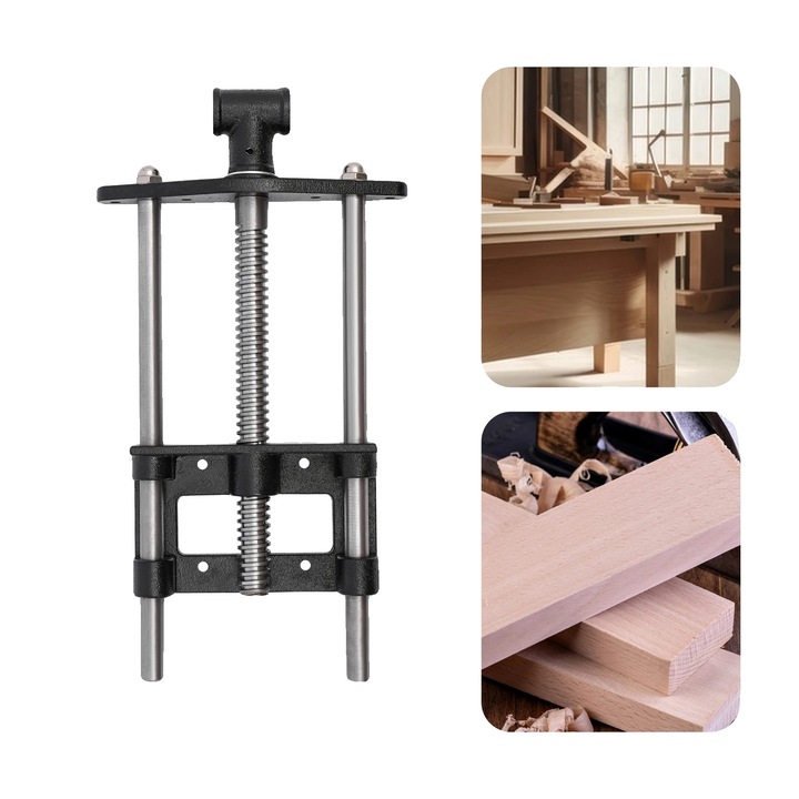 Menghina de tamplarie, constructie din fonta, latime ajustabila, 23cm