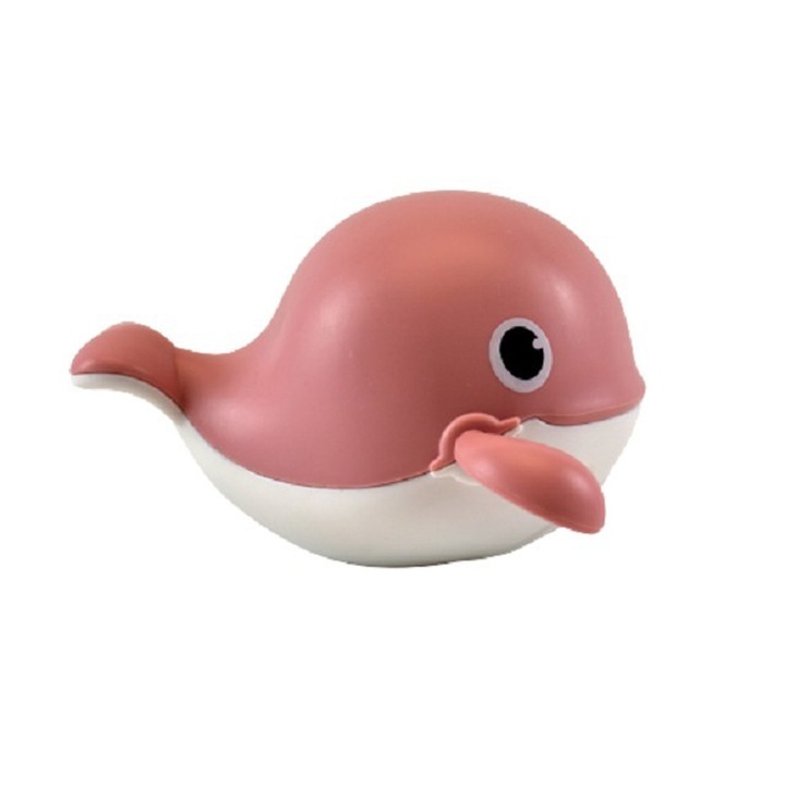 Fürdőjáték gyerekeknek, Kommandós gyerekeknek, Ideális vízi tevékenységekhez, Fürdőkád, Bálnamodell, Rózsaszín