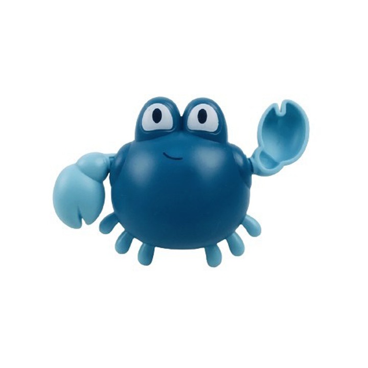 Fürdőjáték gyerekeknek, Commando Kids, Ideális vízi tevékenységekhez, Fürdőkád, Rák modell, Sötétkék