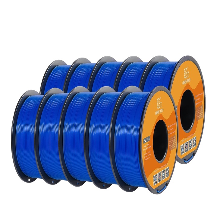 Filament HS-PLA, 1.75mm, 10Kg, Albastru