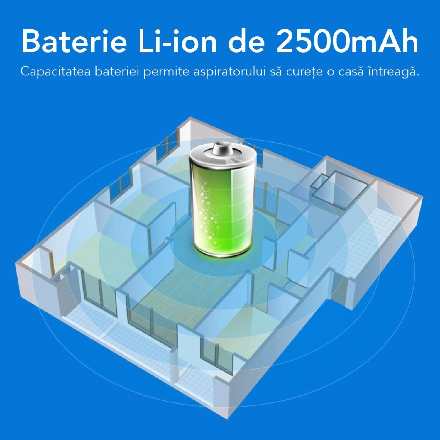 Aspirator Robot Inteligent Liectroux C30B(D6819), cu navigatie gyro, ghid vocal, autonomie 100 de minute, rezervor de apa de 350ml, cos de praf de 600ml, 74x330x330mm, Negru/Gri