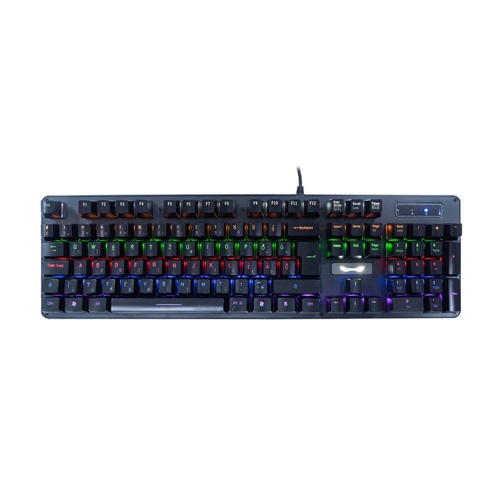 BANDIT GOLEM Mechanikus Gamer Billentyűzet - MAGYAR KIOSZTÁS