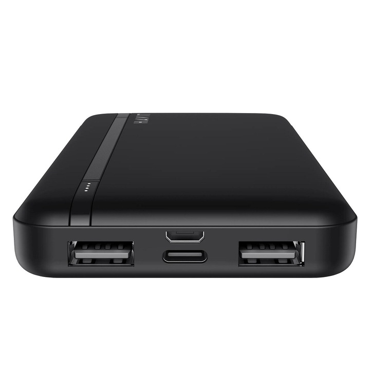 Havit PB89 Powerbank 10000mAh 18, 5W - Fekete