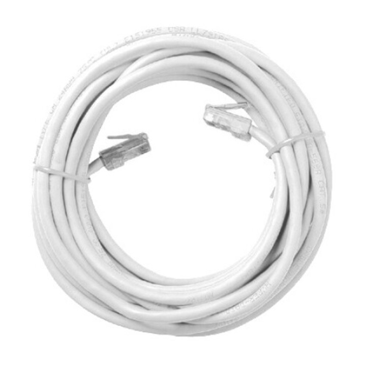 Cablu de retea, JTC, RJ45 CAT5e UTP, M/M, 15m, Gri