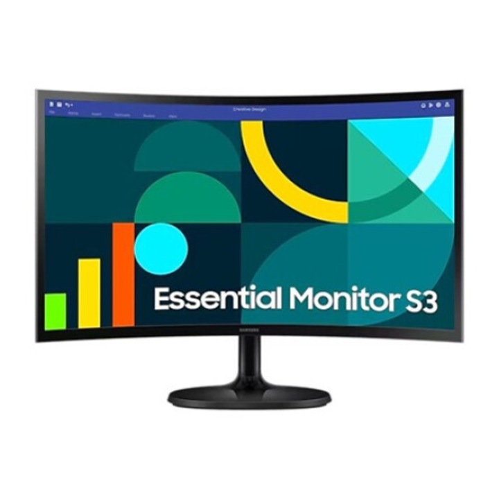 Samsung S3 S36GD Ívelt Gamer Monitor 100Hz - 24"