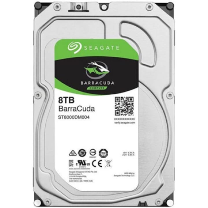 Seagate BarraCuda 8TB 256MB SATA3 3 "5" HDD