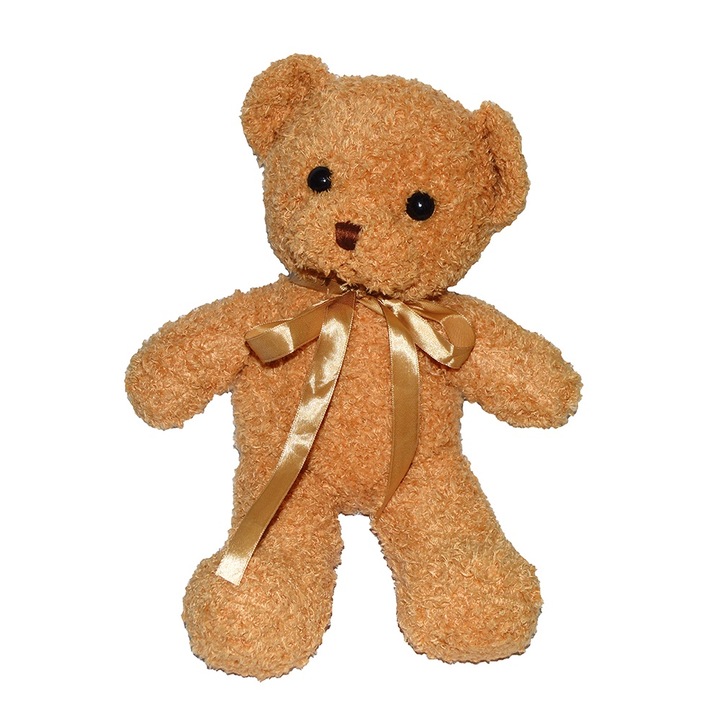 Jucarie urs de plus, crem, 35 cm