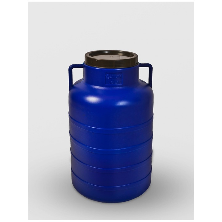 Sterk kanna, 60 literes, 35 x 66 cm, kék