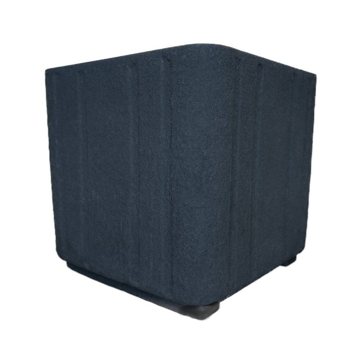 Ghiveci de gradina RossaNova Palermo, 60x60xH60 cm, GRI, LLDPE