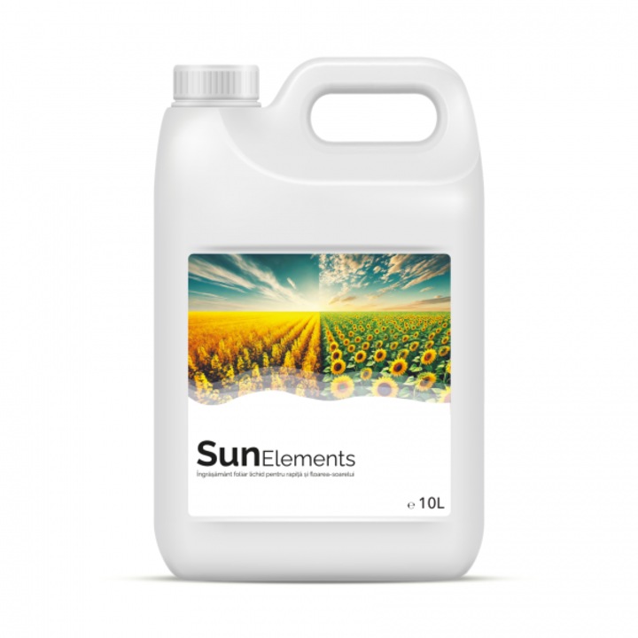Fertilizant lichid premium cu bor pentru rapita si floarea soarelui, Sun Elements, 10 litri (5 hectare)