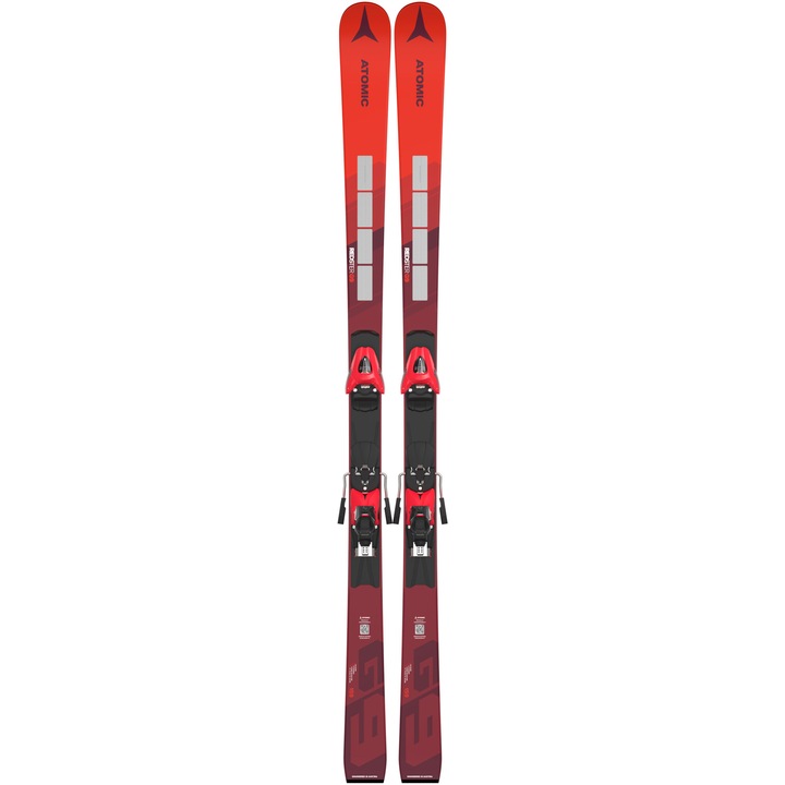 Schiuri Atomic NYI Redster G9 FIS cu legaturi 7C pentru copii, 152cm, rosu