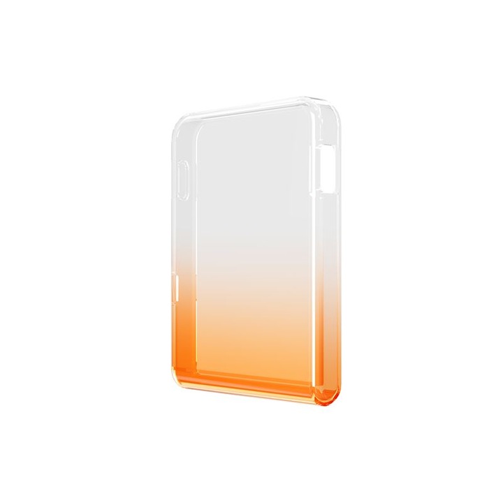 Защитен калъф за електронен портфейл Защитен калъф, съвместим с Ledger Flex, идеален за безопасността на цифровите монети, оранжев