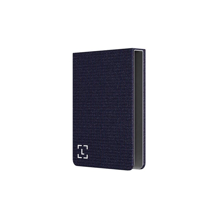 Защитно покритие за електронен портфейл Magnet Folio, съвместимо с Ledger Flex, идеално за безопасността на цифровите монети, лилаво