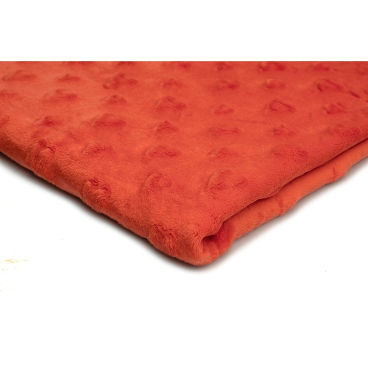 Mandarin Hearts Polar Minkee kötött anyag, 100% poliészter, mérete 50cm x 155cm