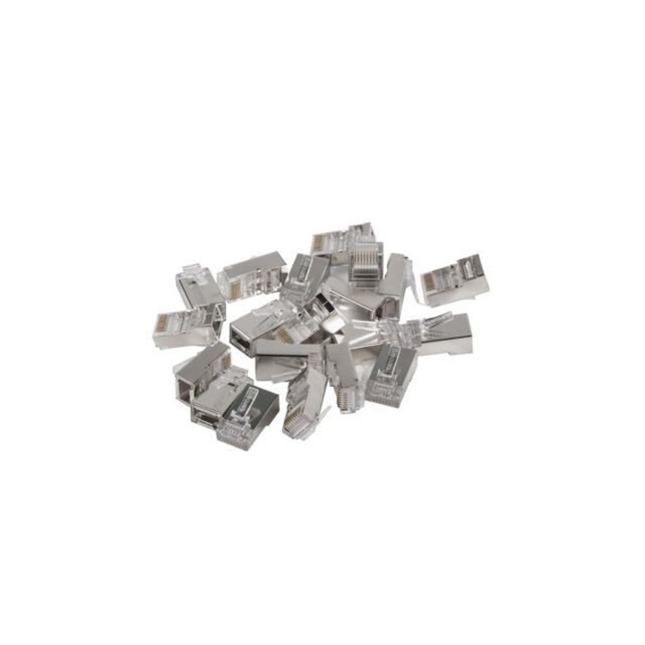 RJ45 CAT.6 FTP кабел, Lanberg, 20бр., прозрачен