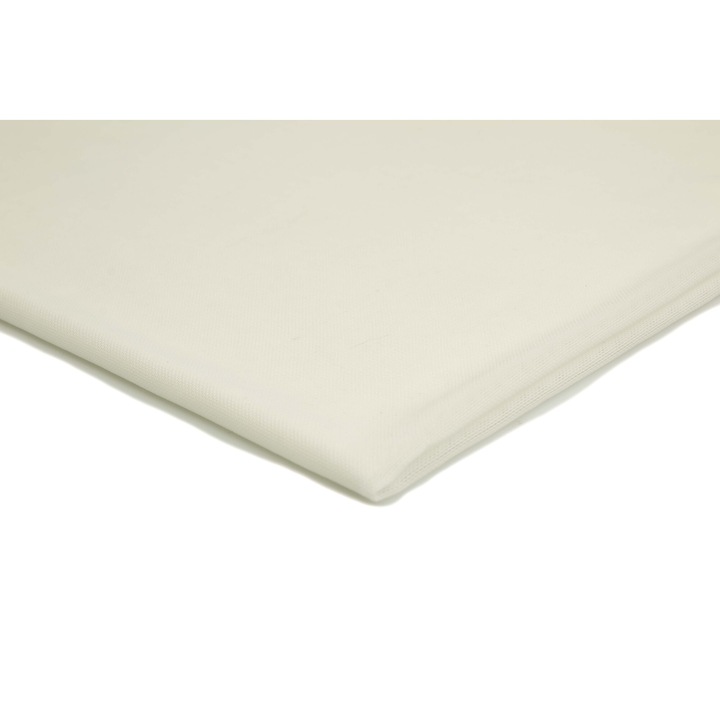 Tulle Plasa elastica, elastica pe ambele parti Ecru, 100% Poliester, Dimensiuni 50cm x 150cm