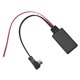 Адаптер Mmgoqqt, Bluetooth 5.0 AUX-IN за Alpine Ai-net Port Radio, 1 м, черен