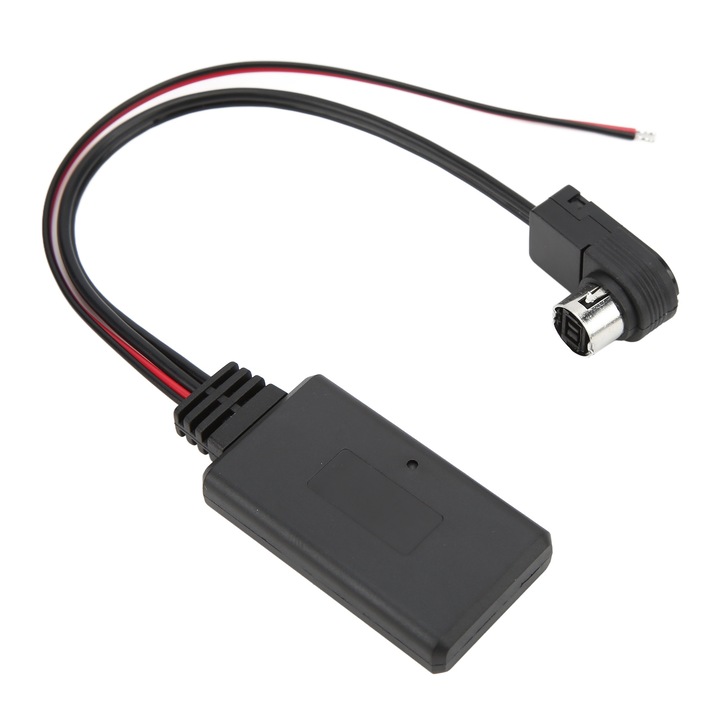 Адаптер Mmgoqqt, Bluetooth 5.0 AUX-IN за Alpine Ai-net Port Radio, 1 м, черен