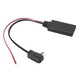 Адаптер Mmgoqqt, Bluetooth 5.0 AUX-IN за Alpine Ai-net Port Radio, 1 м, черен