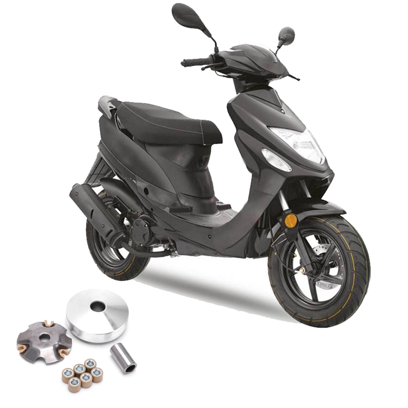KIT VARIATORE CINGHIA FRIZIONE CAMPANA MALOSSI PIAGGIO GILERA 50CC 2T KIT VARIATORE CINGHIA FRIZIONE CAMPANA MALOSSI PIAGGIO GILERA 50CC 2T