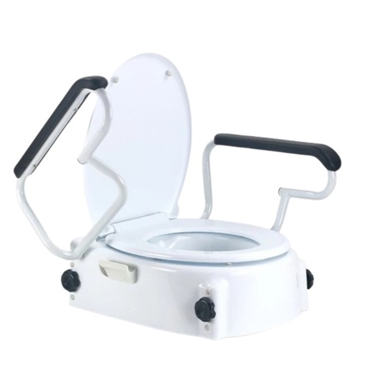 Inaltator Toaleta Reglabil pe Inaltime cu Manere Ajustabile Dr. Happy JL667B