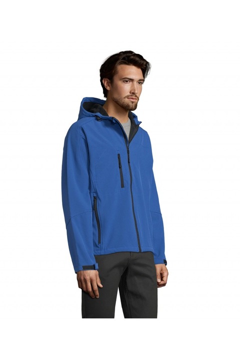 Jacheta pentru barbati, softshell, Sol's Replay - SO46602, Albastru royal