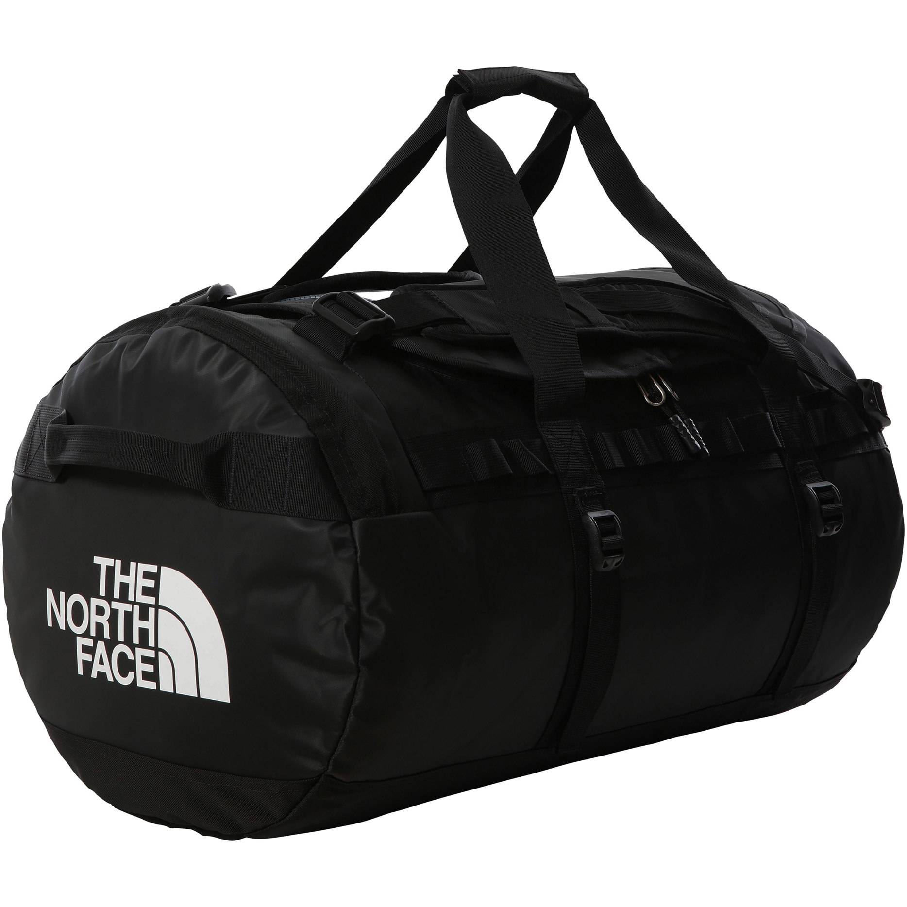 Geanta sport The North Face Base Camp Duffel M, negru/alb