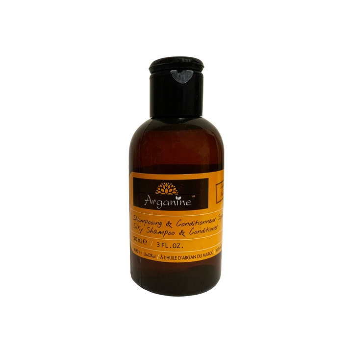 Sampon si balsam Arganine, cu ulei de argan, 90 ml