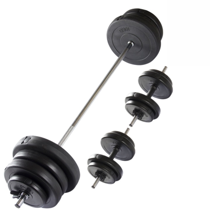 Set Gantera si Haltera Ajustabila 60.5 KG VirtuFit