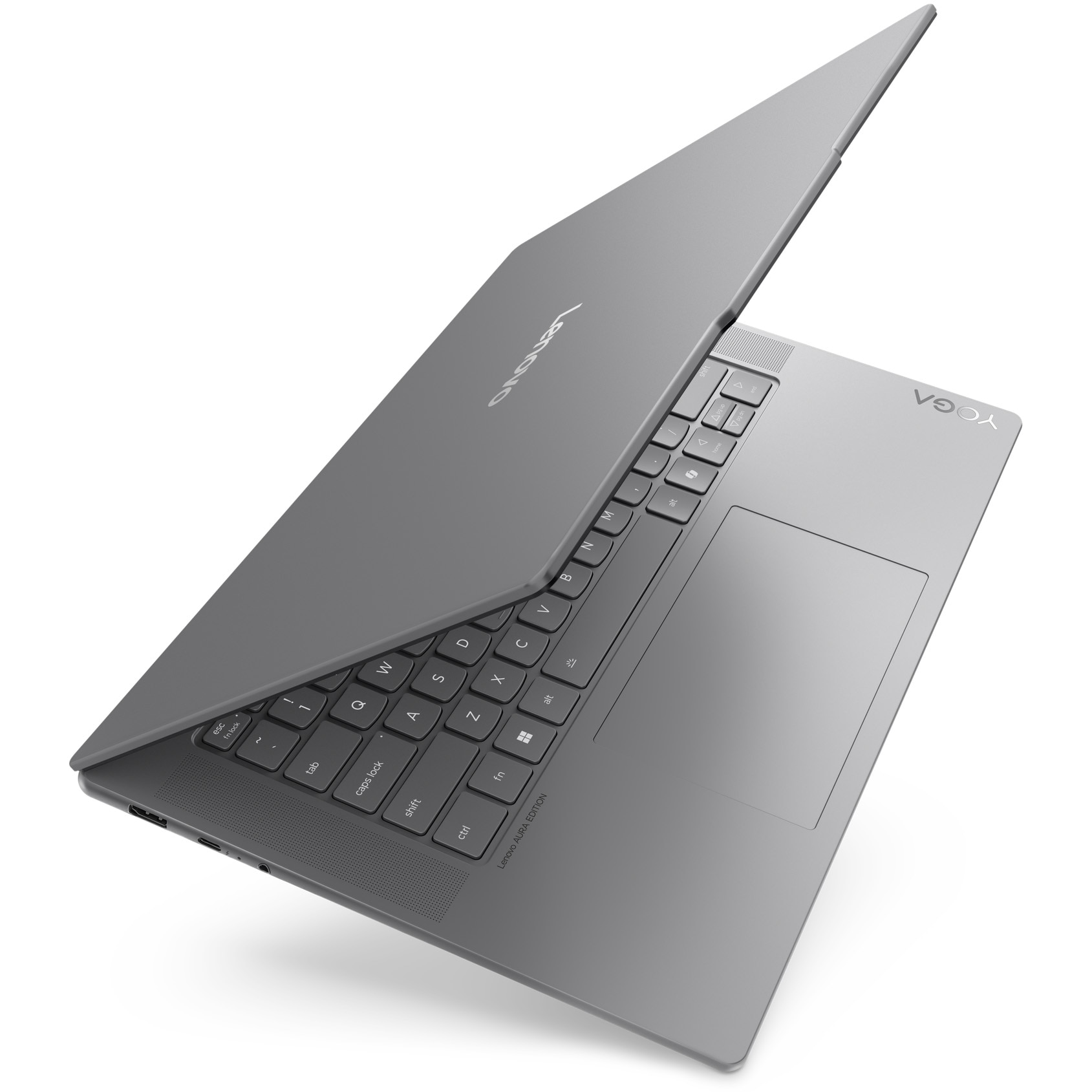 Laptop Lenovo Yoga Slim 7 15ILL9 cu procesor Intel Core Ultra 7 256V pana la 4.8GHz, 15.3" 2.8K, IPS, 120Hz, Touch, 16GB RAM LPDDR5x, 1TB SSD, Intel® Arc™ Graphics, Windows® 11 Home, Luna Grey, 3Y Premium Care
