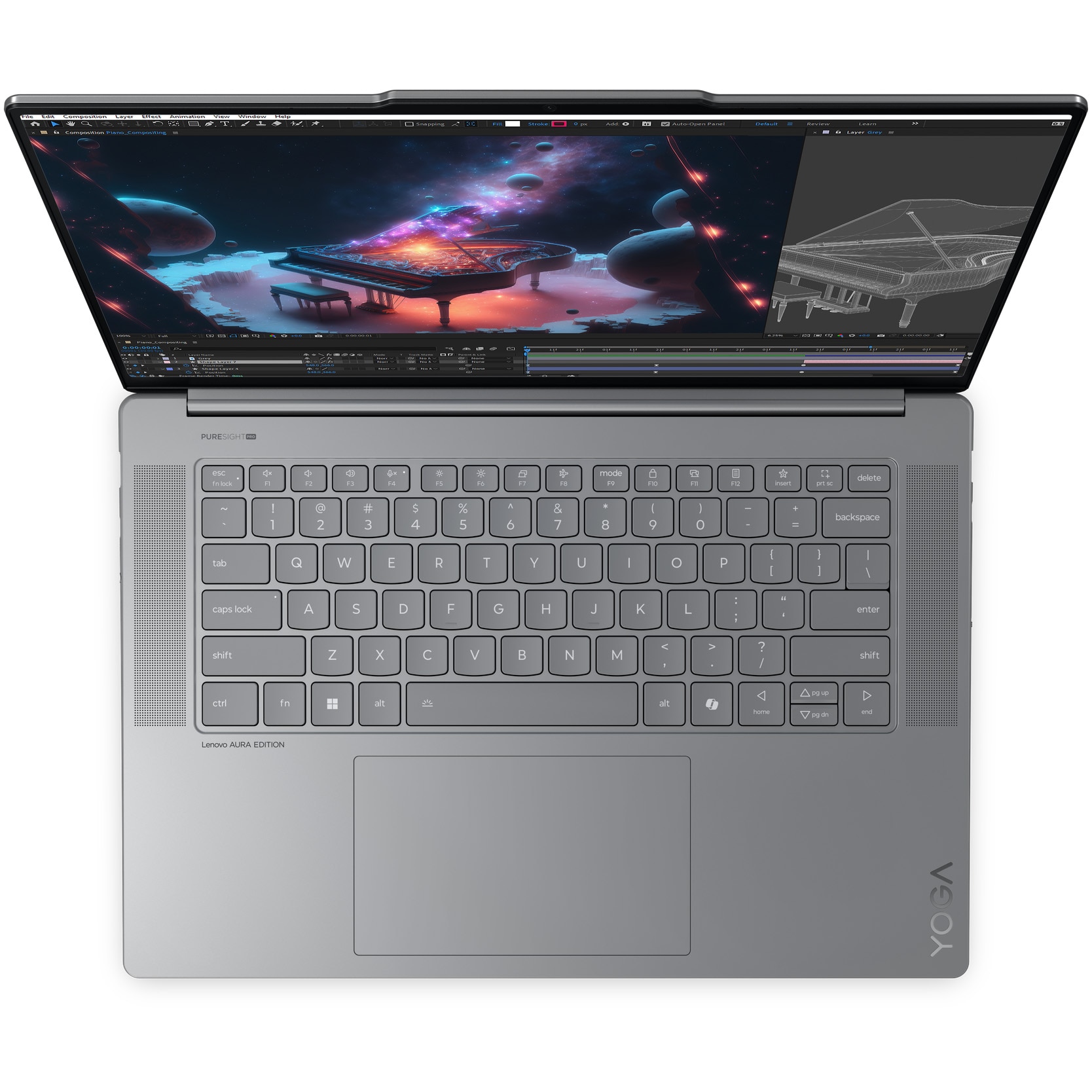 Laptop Lenovo Yoga Slim 7 15ILL9 cu procesor Intel Core Ultra 7