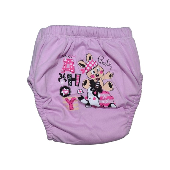 Többször használható leszoktató bugyi lányoknak Mini Junior CHREMJ-14, Lila +15 kg