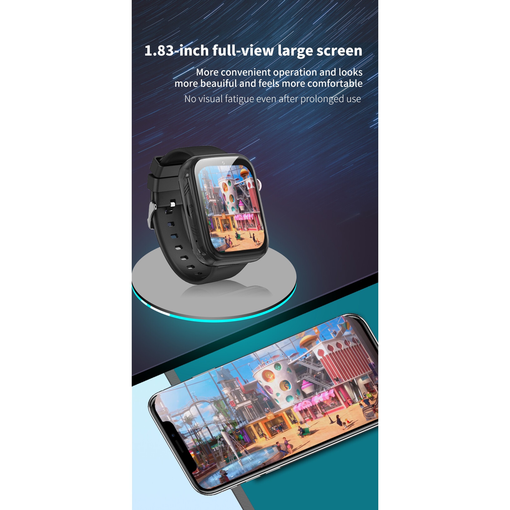 Strap Smart Bracelet Lemfo L2 Unboxing OKYUK 4G SmartWatch Touch Screen  Cell Phone With GPS Tracker