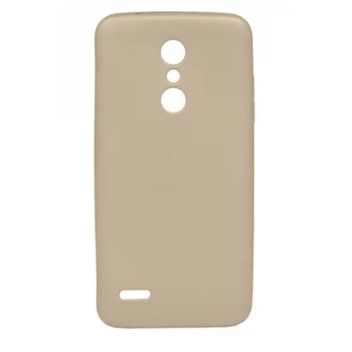 Калъф Jelly Case за LG K11 (K10 2018), Flash Matt, златен