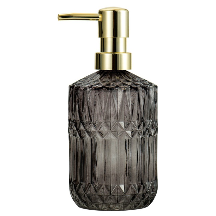 Üveg szappanadagoló, 400 ml, konyhába és fürdőszobába