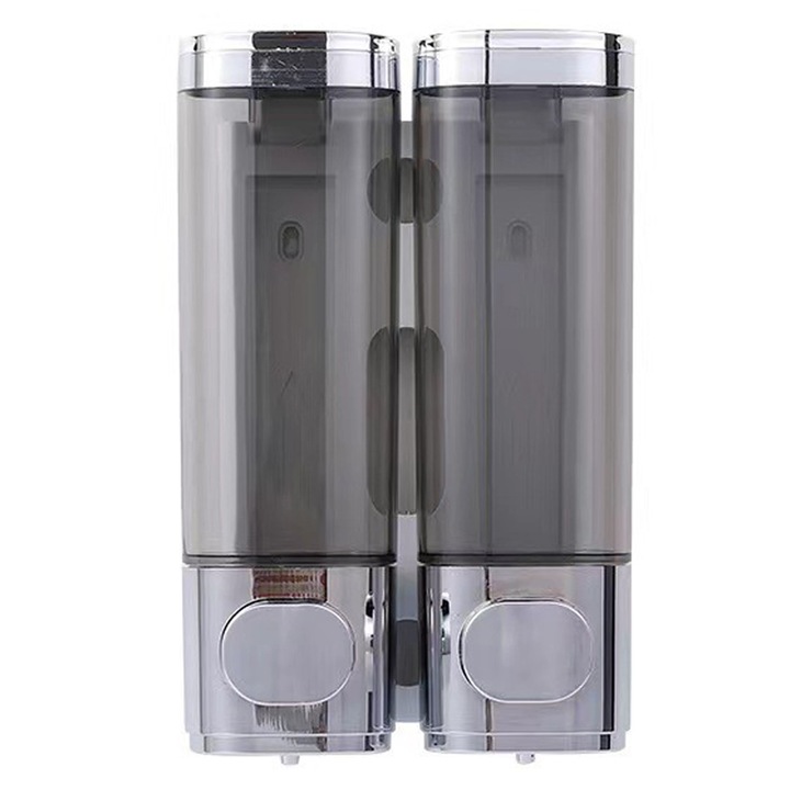 Falra szerelhető kézi fürdőszobai adagoló samponhoz, tusfürdőhöz és testápolóhoz