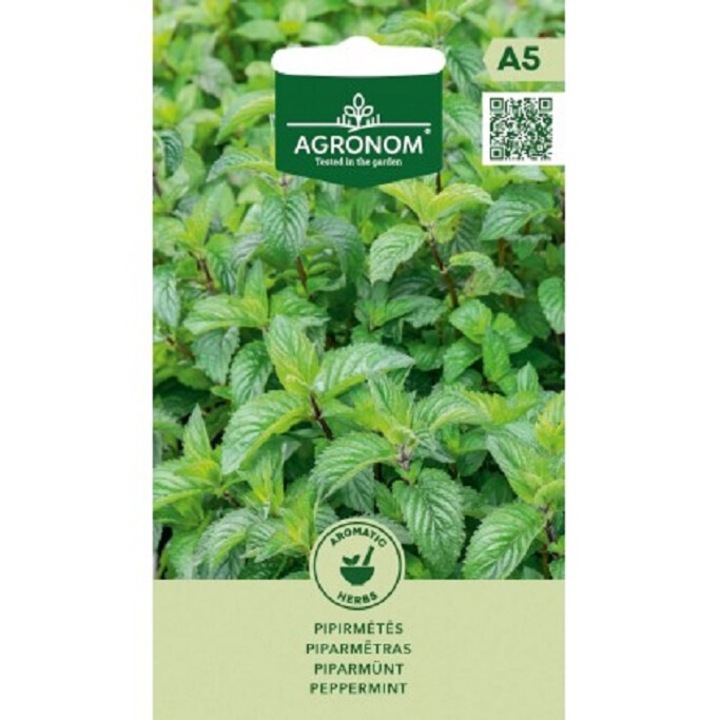 Seminte, Menta Peppermint, Agronom, plic, 0.1 grame